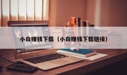 小白赚钱下载（小白赚钱下载链接）