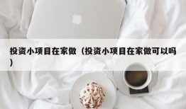 投资小项目在家做（投资小项目在家做可以吗）