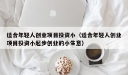 适合年轻人创业项目投资小（适合年轻人创业项目投资小起步创业的小生意）