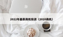 2022年最新商机投资（2020商机）