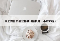 网上做什么副业挣钱（挂机赚一小时75元）